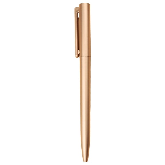 Detachable Ballpoint Pen,Pressurized Ballpoint Pen,Medium Point Gel Ink Pens,Lightweight Smooth Writing Pens,4.84 Inch Slim Ballpoint Pens,Office Stationery,Desk Accessories,(Gold,4.84 in)