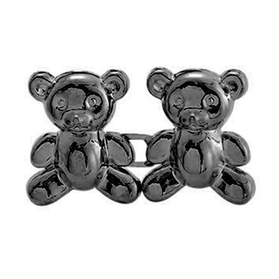 Detachable Bear Clip Button Pins Women Skirt Pant Jeans Pant Button Sew Adjustable Waist Buckles Extender