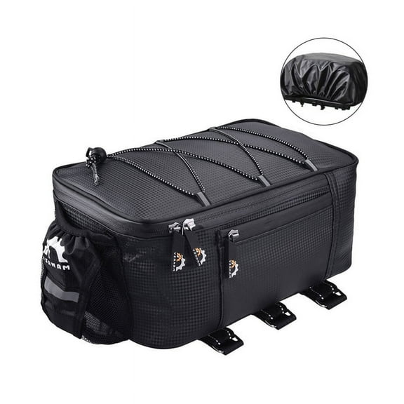 Detachable Bike Rear Pannier Bags Waterproof Driving Bag Rear for Seat Bags Box Professional Hanging Bike Rack Bags