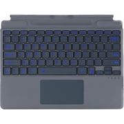 Detachable Bluetooth Type Cover 13 inch with Touchpad & Pen Holder for Surface Pro Copilot+ 11th, Pro 11/10/9/8, Pro X,Gray