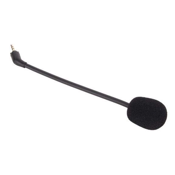 Detachable Boom Mic Replacement 2.5mm Gaming Microphone Compatible with Logitech Astro A30 Headset Omni Directional Noise Cancelling Sponge Cap 8.00 inches / 20.32 cm