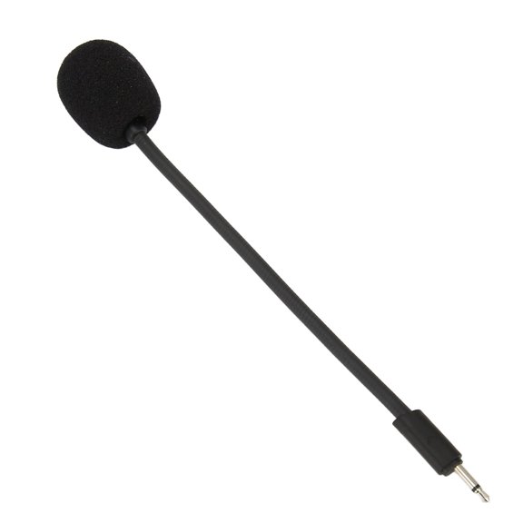 Detachable Boom Microphone Detachable Microphone Replacement, 2.5mm 2 Pole Mono Mic Replacement for Gaming Headsets