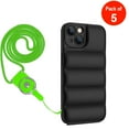 thumbnail image 1 of Detachable Cell Phone Neck Lanyard - neon green - Pack of 5, 1 of 3