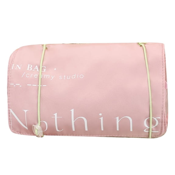 Detachable Cosmetic Bag Makeup Bag Large Capacity Makeup Brush Holder Roll Up Toiletry Bag Travel Wash Bag