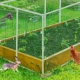 thumbnail image 1 of Detachable Crop Cages for Garden, 6x2.78x2.55Ft Outdoor Plant  Tent with Garden Netting for Fruits, Vegetables, and Flowers (Green), 1 of 5