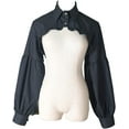 thumbnail image 1 of Detachable Dickey Blouse False Collar Half Shirt Blouse Collar Crop Top, 1 of 5