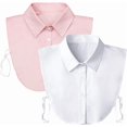 thumbnail image 1 of Detachable Dickey Collar Blouse for Women, Fake Half Shirts Faux False Collar for Girls Favors, 1 of 6