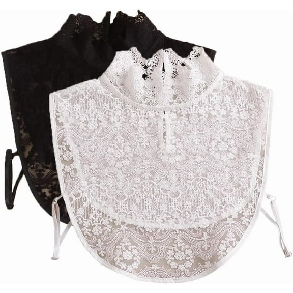 Detachable Dickey Collar Half Blouse Shirt Collar Fake Collar for Women Girl