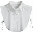 thumbnail image 1 of Detachable Dickey Collar Half Blouse Shirt Collar Fake Collar for Women Girl, 1 of 9