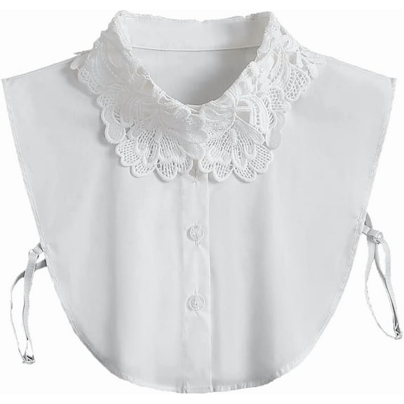 Detachable Dickey Collar Half Blouse Shirt Collar Fake Collar for Women Girl