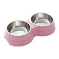 thumbnail image 1 of Detachable Dog Water Bowls Dog Feeder Bowls and Drinkers Stainless Steel Pet Feeders Bowl Pet Dogs Accessories, 1 of 9
