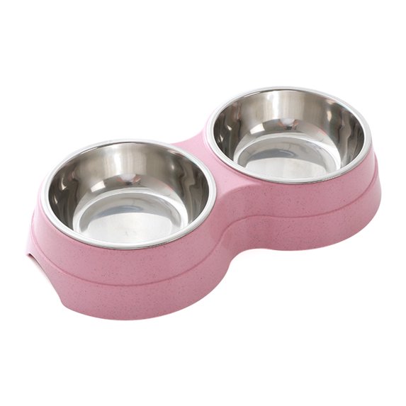 Detachable Dog Water Bowls Dog Feeder Bowls and Drinkers Stainless Steel Pet Feeders Bowl Pet Dogs Accessories