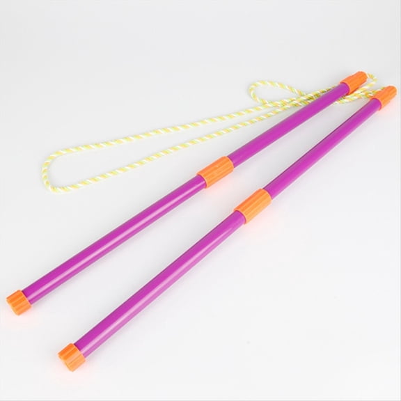 Detachable Double-Pole Bubble Rope, Colorful Ring, Bubbles, Large-Size Performance Tool