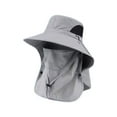 thumbnail image 1 of Detachable Eaves Cap Wide Brim Face and Neck Protection Sun Hat I0W3, 1 of 8
