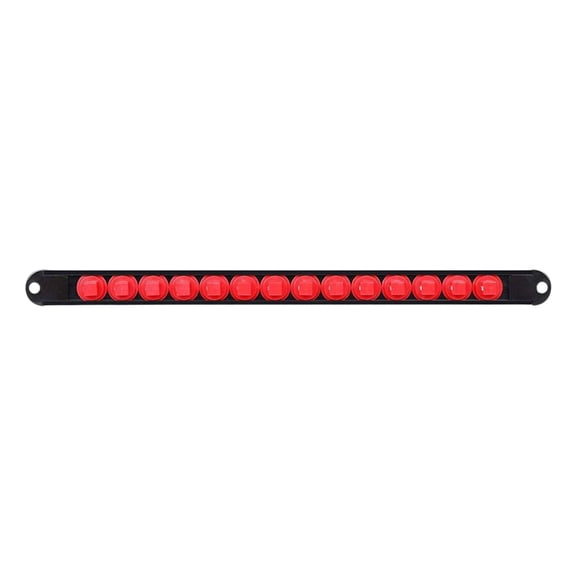 Detachable End Cap Socket Holder ABS Storage For Mechanics Workshop Garage Tool Management