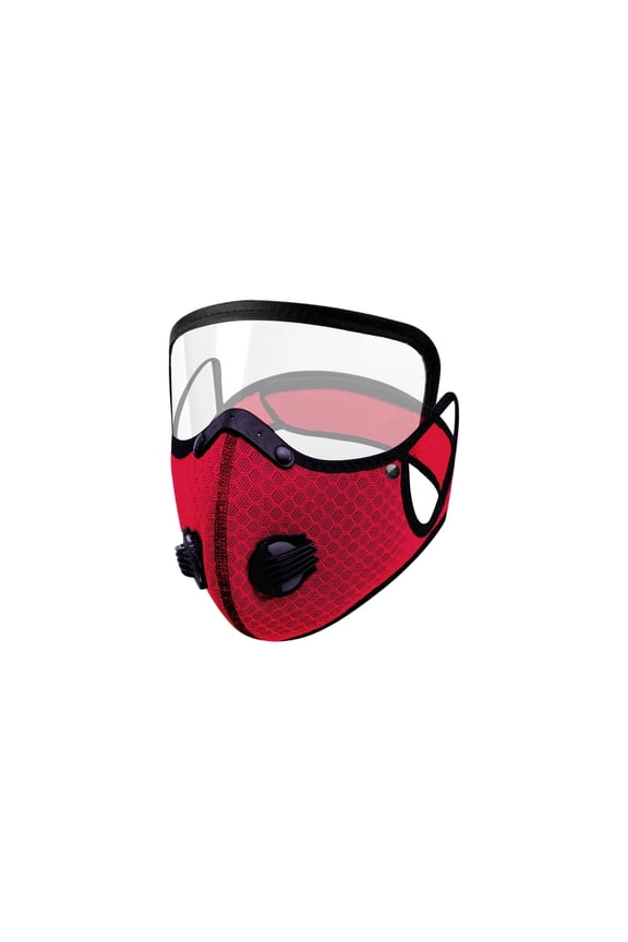 Detachable Eye Shield Combined Mask, Windproof Anti Droplet Mesh Mask, Reusable Protective Cover for Cycling Running Daily Commute