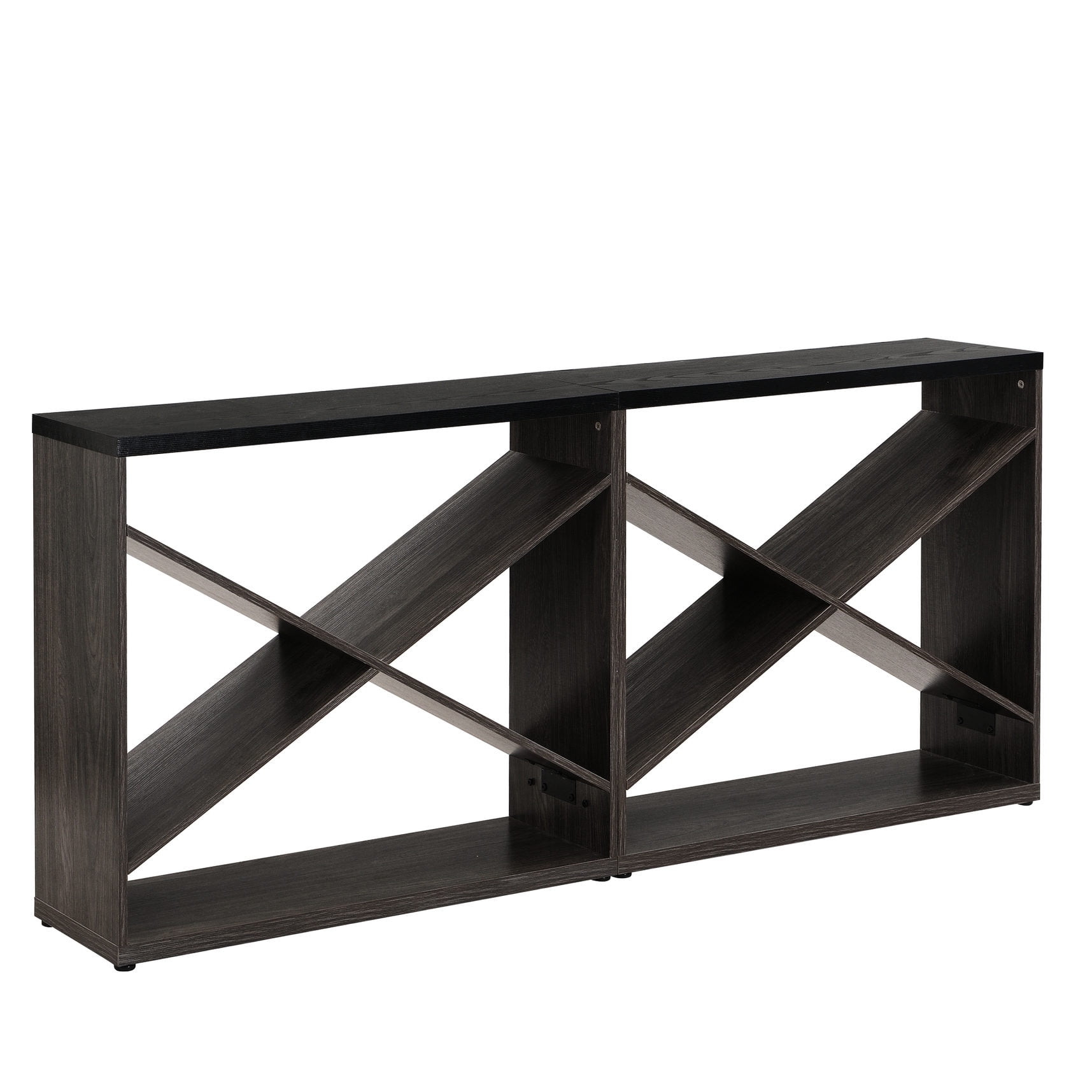 Detachable Farmhouse Console Table, 70.87 inches Long / Multi ...