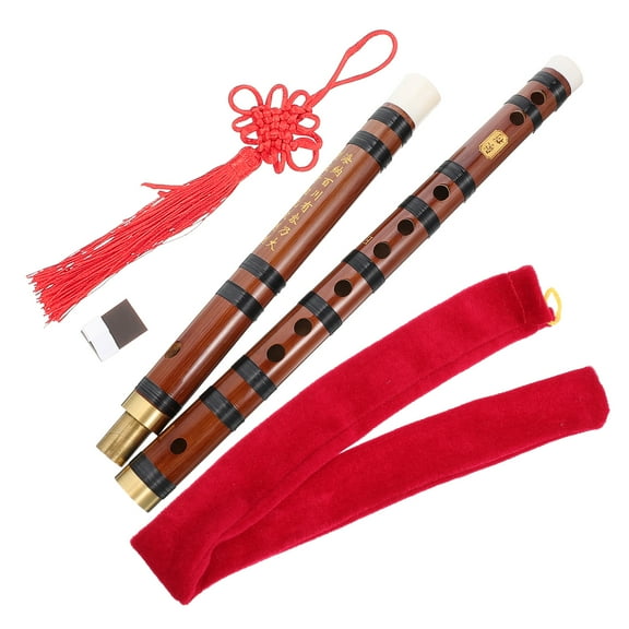 WHAMVOX 1 Set of Chinese Style Bamboo Flute Kids Adults Portable Flute for Beginner