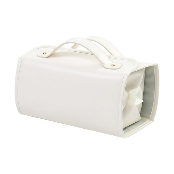 Detachable Folding Makeup Bag with Large Capacity, Travel Organizer with Divided Compartments, Portable Roll-up Cosmetic Storage, Waterproof Material