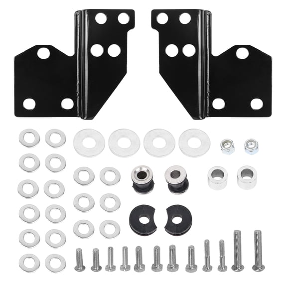 Detachable Front Docking Hardware Kit Compatible with for Touring Road King Street Glide 1997-2008 Replace for Part Number 53803-06 53660-05 53658-05