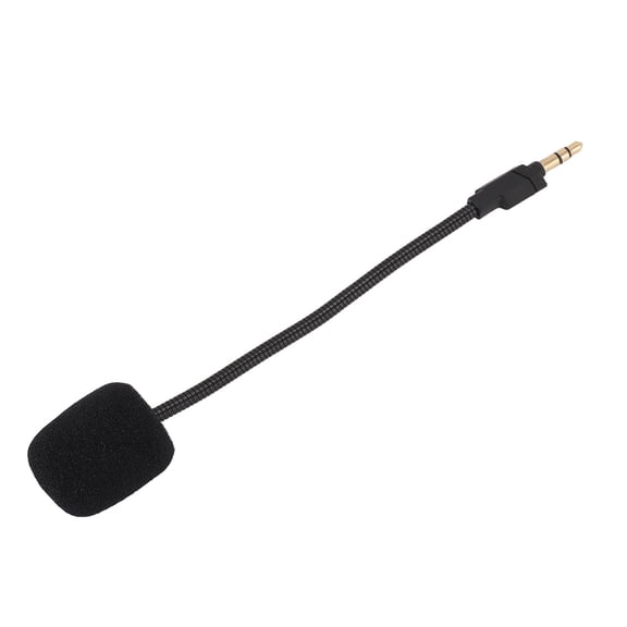 Detachable Gaming Mic, Noise Cancelling, 3.5mm Connection, Bendable, Compatible With Wireless Headsets