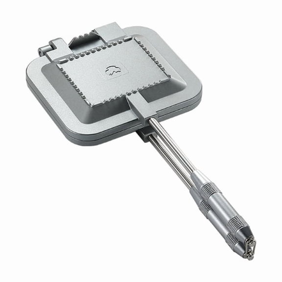 Detachable Handle Grill Tray Sandwich Baking Pan Nonstick Sandwich Maker Frying Pan Double Side Breakfast Clamp Tray