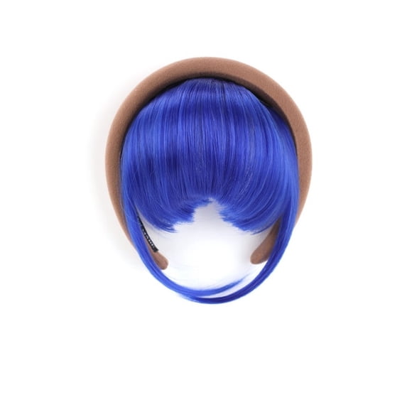 Detachable Headband Synthetic Fake Bangs Hair , Synthetic Wigs Headband Bangs