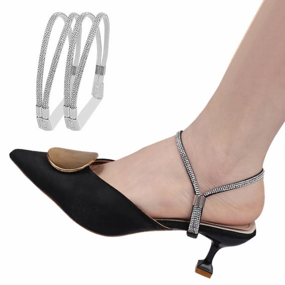 Detachable Heel Shoe Straps Women Ankle Strap Belt Laces Accessory For Loose High Heels Secure Fit Comfortable Adjustable Design
