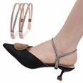 thumbnail image 1 of Detachable Heel Shoe Straps Women Ankle Strap Belt Laces Accessory For Loose High Heels Secure Fit Comfortable Adjustable Design, 1 of 8