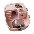 thumbnail image 1 of Detachable High-Transparency Hamster Cage with Accessories, 3-In-1 Dwarf Hamster Habitat, 2-Tier Small Animal Cage for Hamster Mice Gerbils Indoor Outdoor Travel Use, 12.2×8.9×6.3 Inch, Pink, 1 of 5