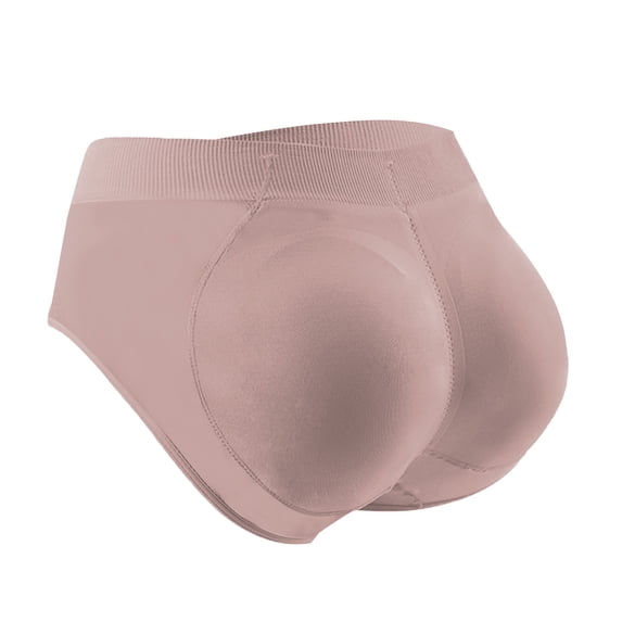 Detachable Hip Pad Peach Hip Panties for Women Pink XL