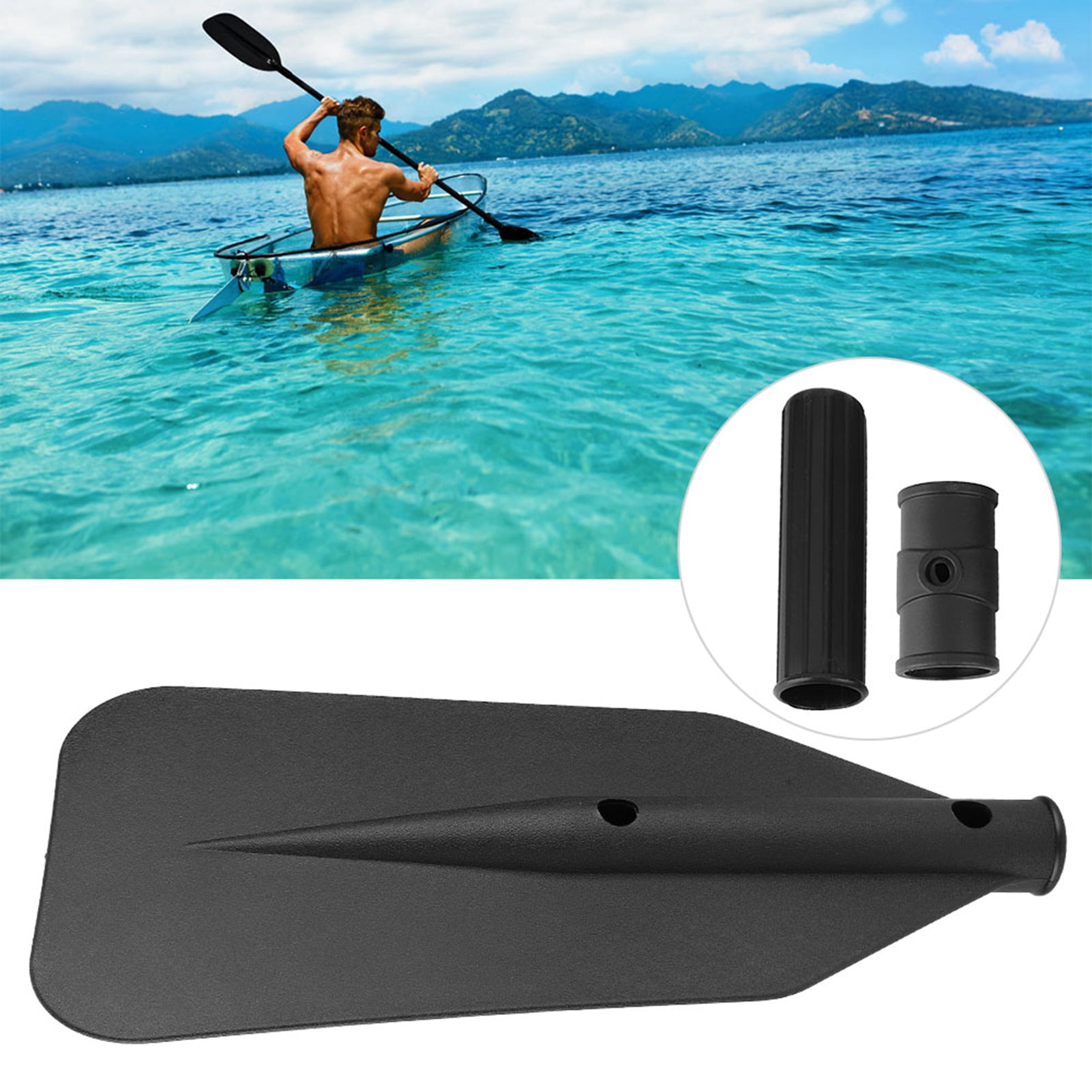 Detachable Kayak Oar: Lightweight  Portable, Perfect for Inflatable Boats  Fishing