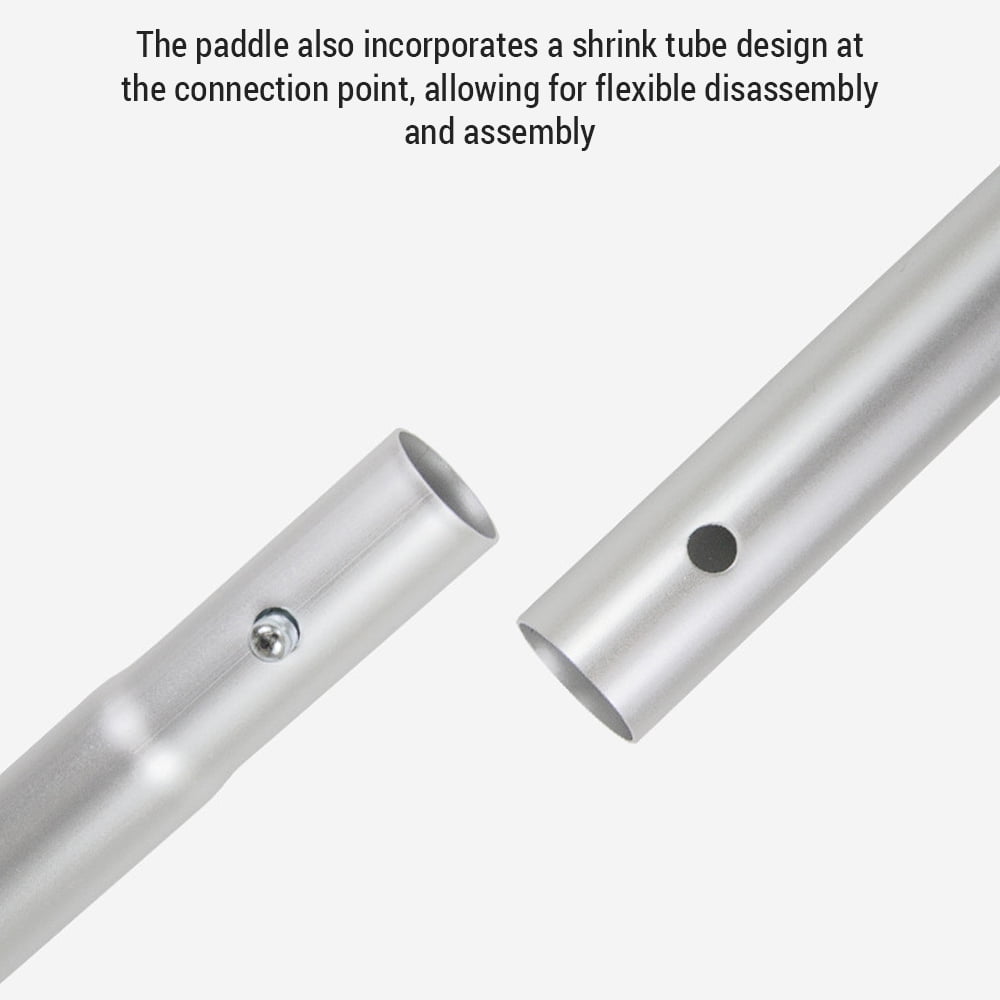 Detachable Kayak Paddles Paddle Four Sections Detachable Adjustable Kayak Paddles Aluminum Alloy Shaft Paddle Double Head Paddle