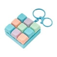 thumbnail image 1 of Detachable Keyboard Clicker Keyring 9 Removable Buttons Quiet Toy for Adults, (119), 1 of 9