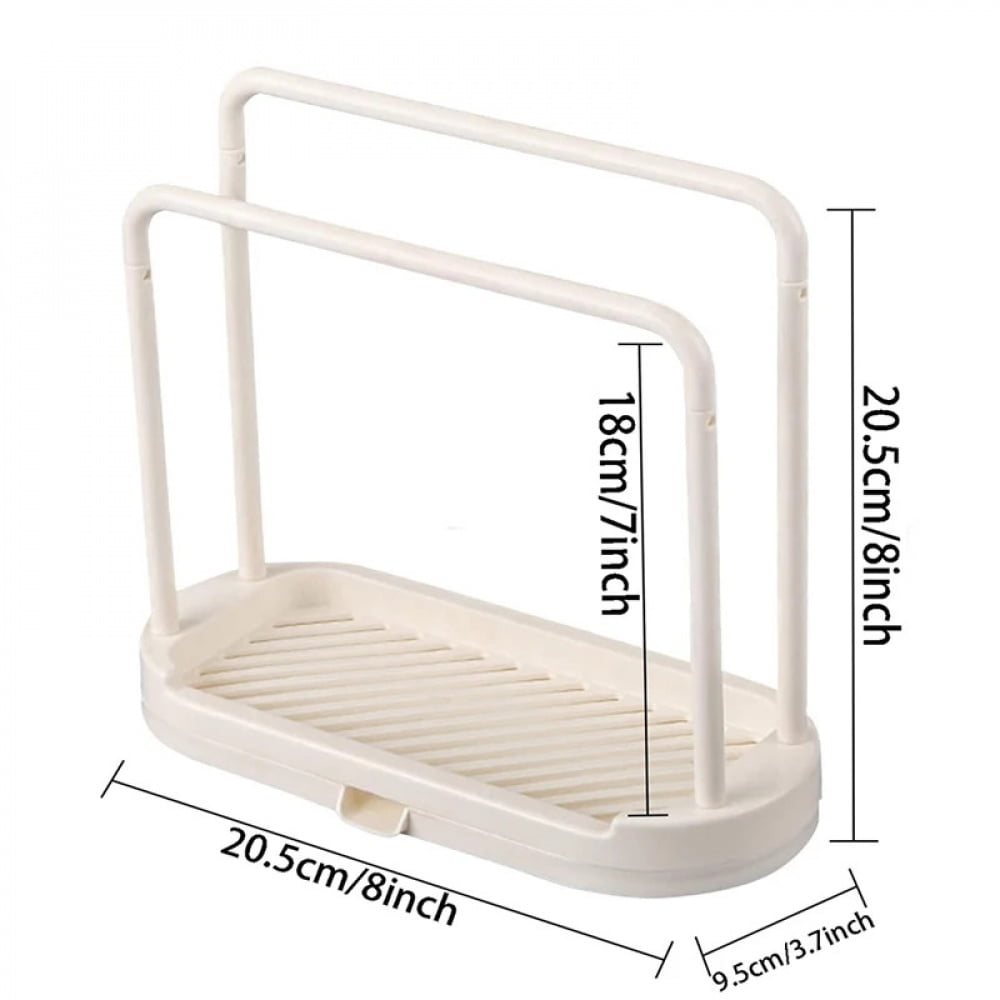 Detachable Kitchen Dishcloth Holder Rag Hanger Sink Sponge Holder ...