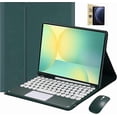 thumbnail image 1 of Detachable Magnetic Bluetooth Keyboard Case with Touchpad & Wireless Mouse for Lenovo Tab M11 / Idea Tab 11 / K11 LTE, Protective Cover, 2‑Pack Screen Protectors,Green, 1 of 6