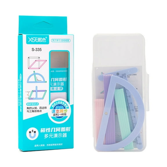 Detachable Magnetic Geometric Figure Model Geometric Measuring Tool for School