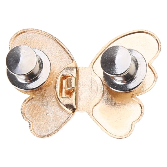 Detachable Metal Buttons Butterfly Fastener Pants Pin Adjustable Button Buckles for Jeans Cloth