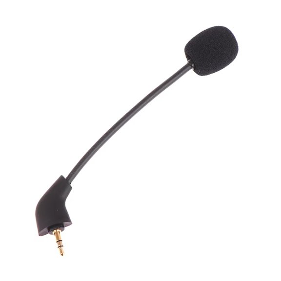 Detachable Microphone Boom for Cloud 2 II Corded Gaming Headset Flexible Positioning Quick Release Design