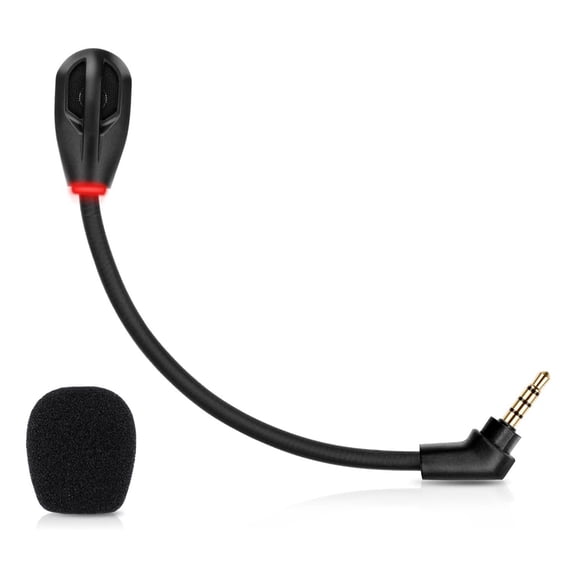Detachable Microphone Mic for Cloud Flight / Flight S Wireless Gaming Headsets Noise Cancelling Mic 3.5mm