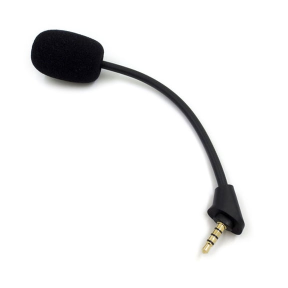 Detachable Microphone Mic for Cloud Wireless Gaming Headsets Noise Cancelling Replacement Mic 3.5mm