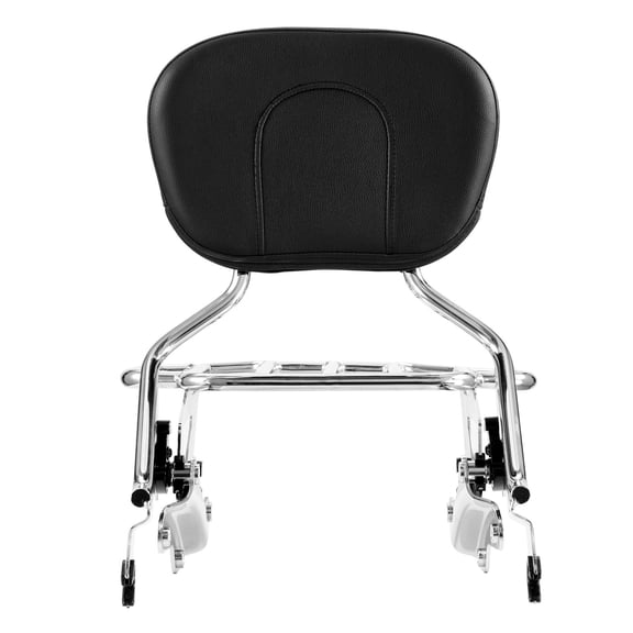 Detachable Motorcycle Sissy Bar Backrest Luggage Rack Compatible for Harley Davidson Touring Street Glide Road Glide Road King