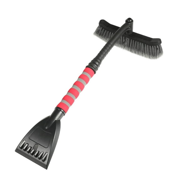 Detachable Multifunctional Snow Removal Shovel, Retractable Snow Brush with PVC Bristles, Thick Sponge Handle, and Adjustable Metal Rod for Cars and SUVs