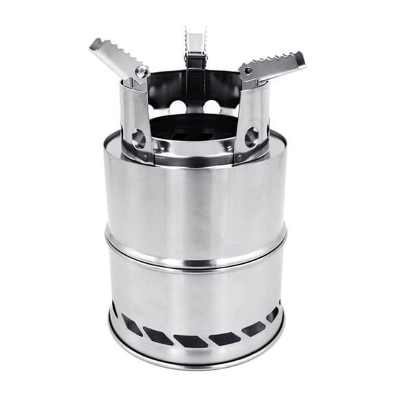 Detachable Open Flame Oven Camping Barbecue Stoves Round Portable Mini Stove Hot Plate Furnace Travel Cooking Stove Home Kitchen Cook Heater Cooker Outdoor Appliances