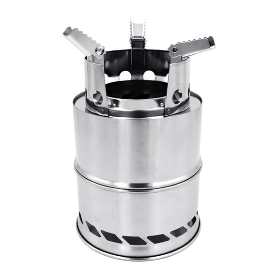 Detachable Open Flame Oven Camping Barbecue Stoves Round Portable Mini Stove
