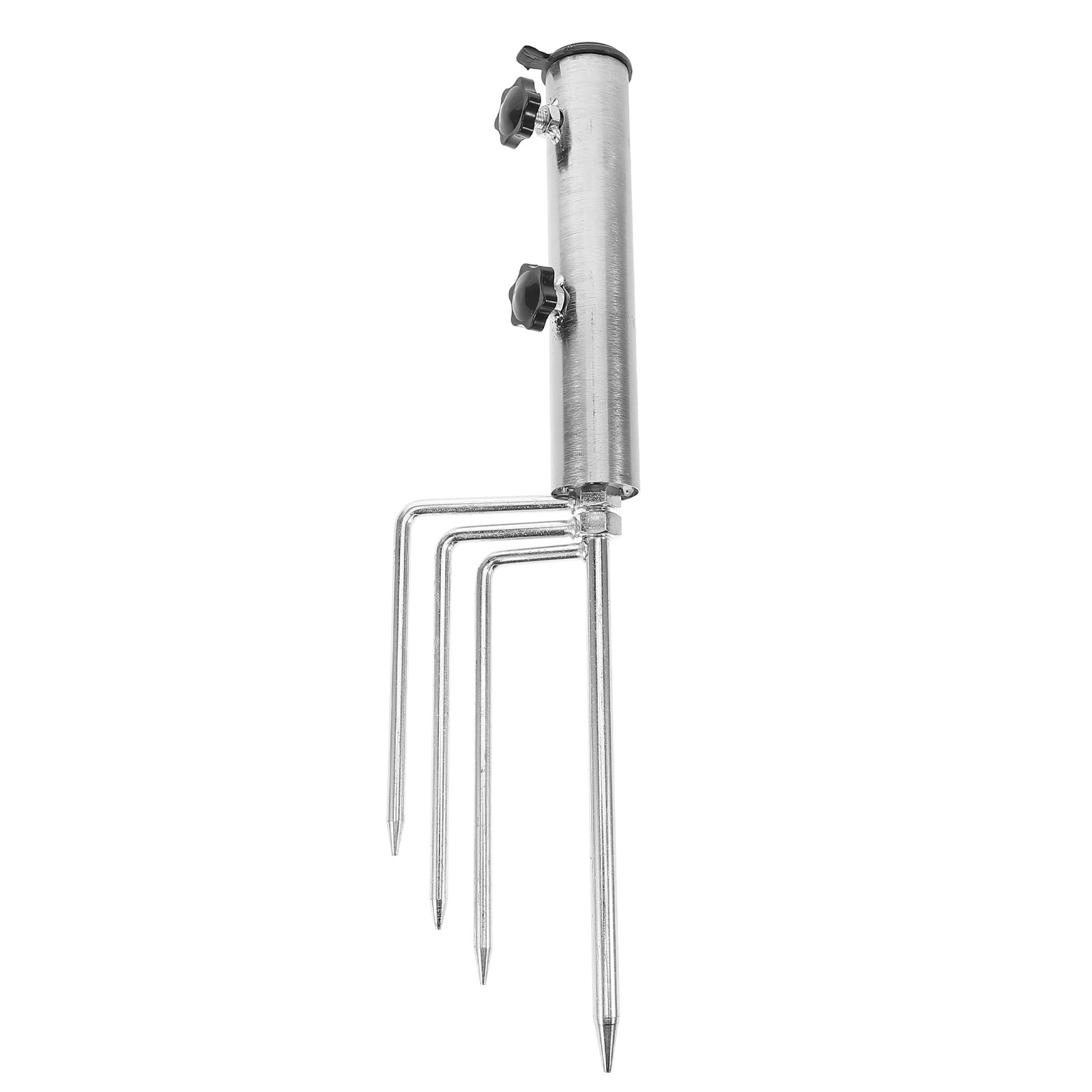 TABLZONE Durable Iron Umbrella Base Stakes for Stable Outdoor Use and Easy Storage