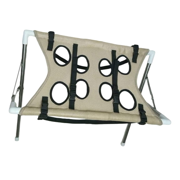 Detachable Pet Bathing Sling for Dogs and Cats, Portable Grooming Station and Pet Care Bed, 24.02 x 16.54 x 13.78 in