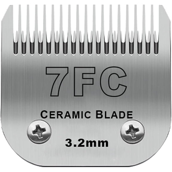 Detachable Pet Clipper Blades,Compatible with Most Andis,Oster A5,Wahl KM Series Clipper,Made of Ceramic Blade & Stainless Steel Blade