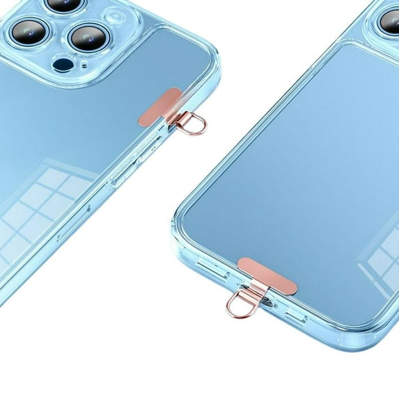 Detachable Phone Case Card Spacer and Lanyard: Stainless Steel, Scratch - Resistant, Fits Any Phone Case