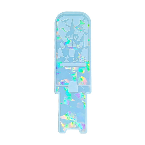 Silicone Phone Rack Mold Jewelry Accessory Hand-Making Tool Witch Castle Shape Phone Holder Mould for Office and Bedside